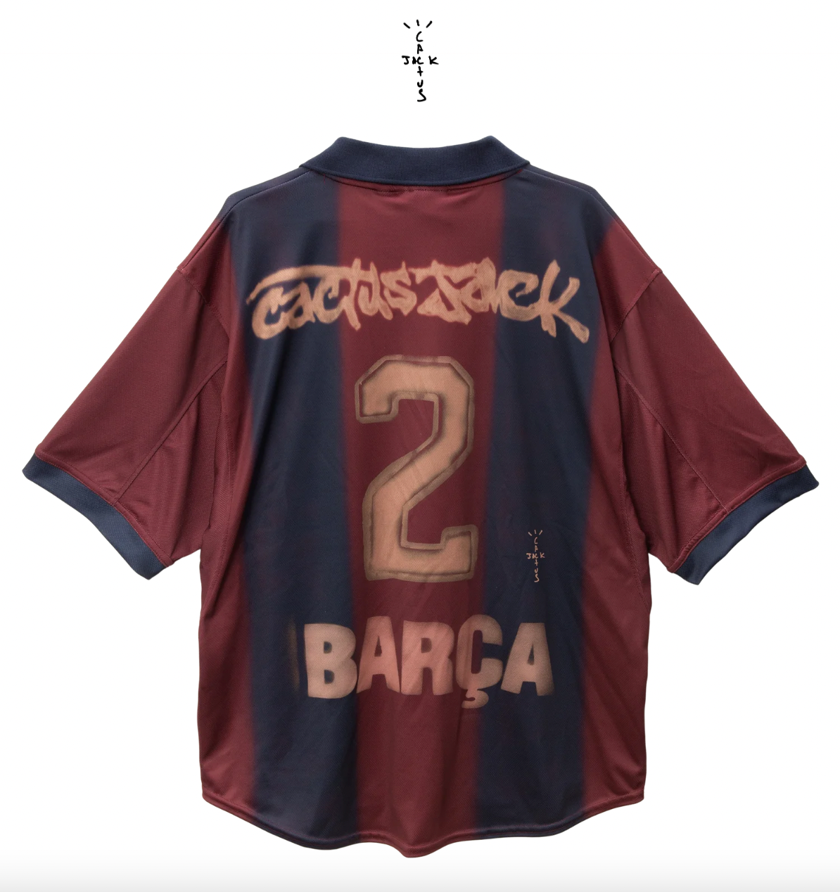 Barcelona x Travis Scott Skeletttrikot