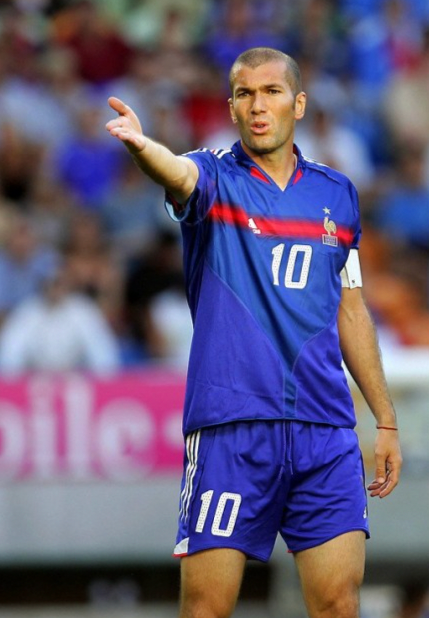 Frankreich Retro-Trikot 2004