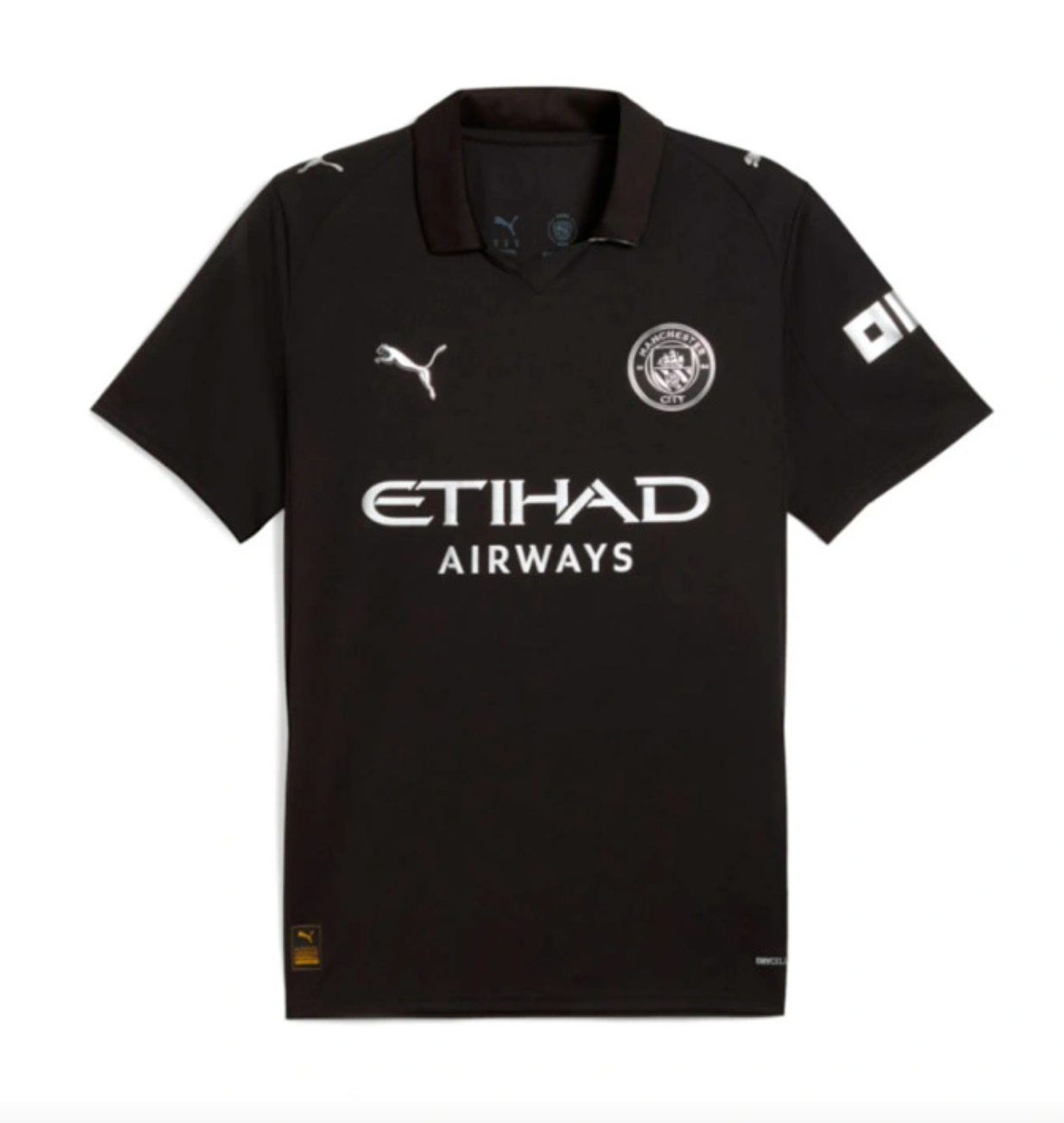 Manchester City 2025/2026 Camiseta Visitante Negra