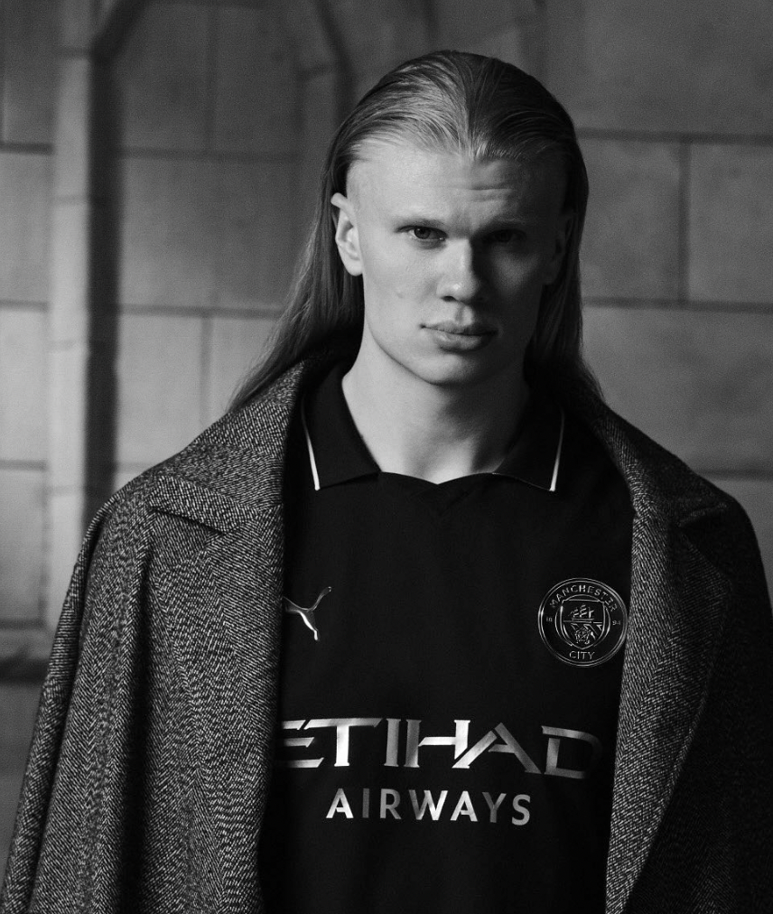 Manchester City 2025/2026 Camiseta Visitante Negra