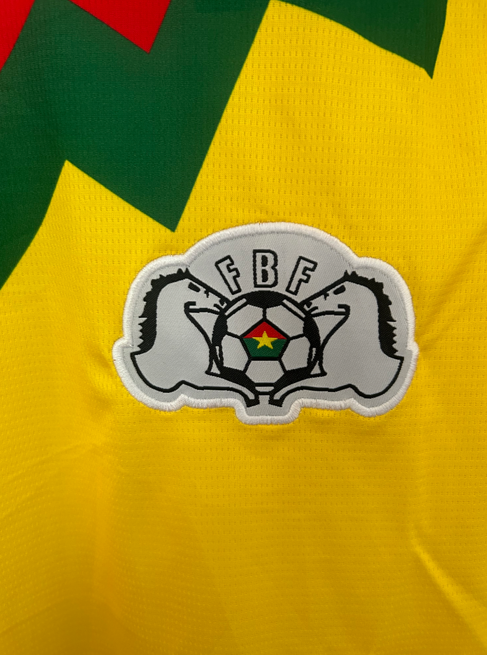 Troisième maillot du Burkina Faso 2025/2026