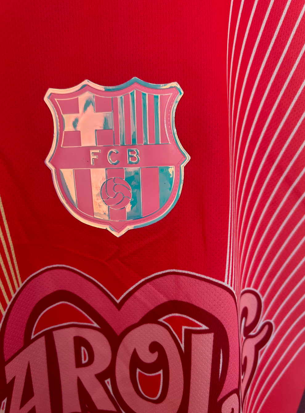 Maillot FC Barcelone Karol G Édition Spéciale Rose