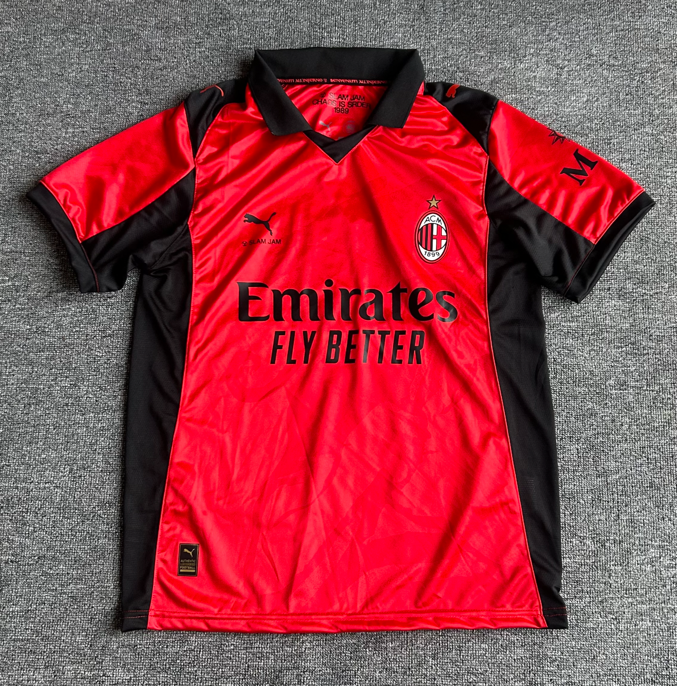 AC Mailand x Slam Jam Limited Edition Trikot Rot 2026