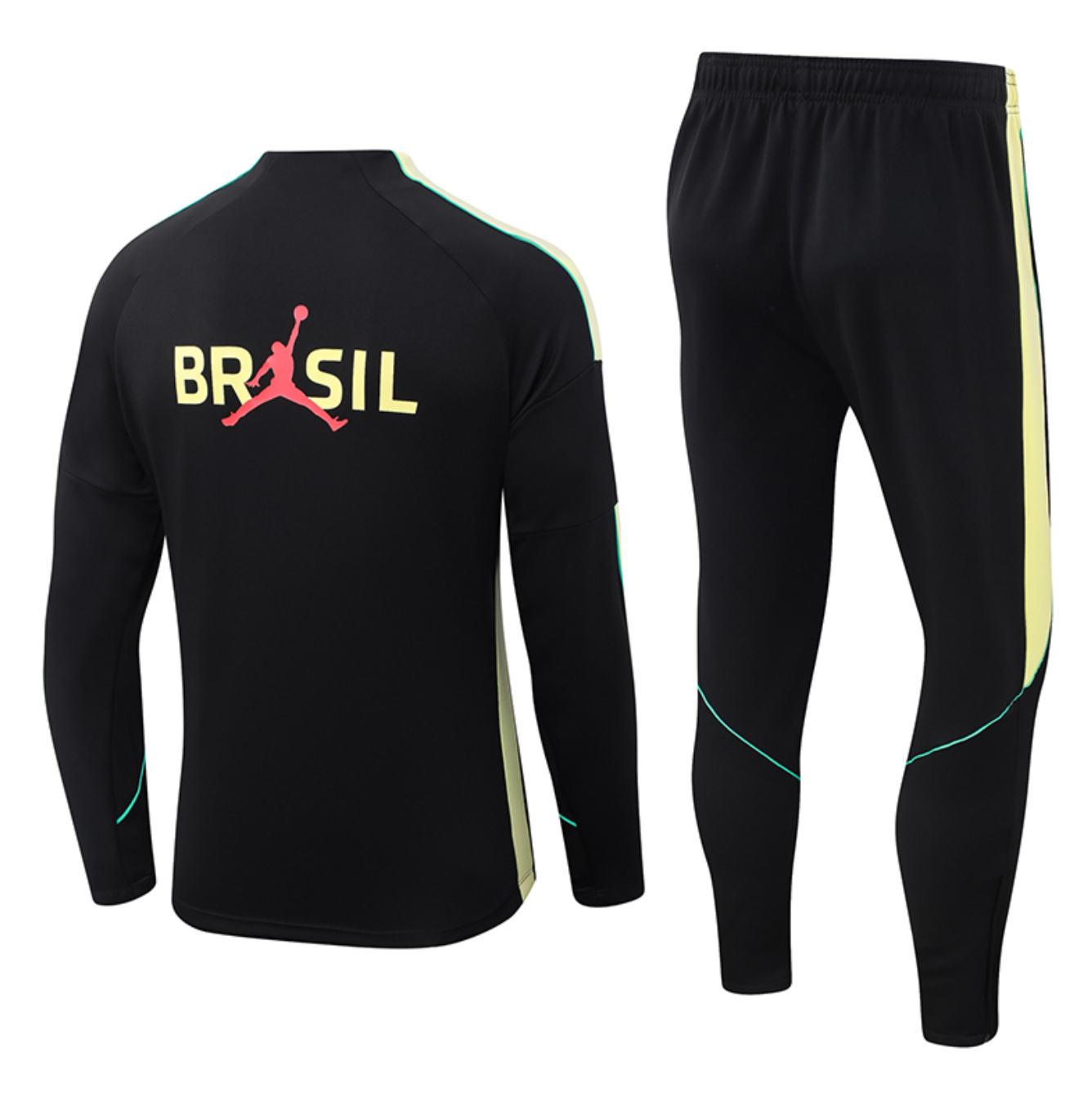 Brasilien Jordan Schwarz Trainingsanzug 2026