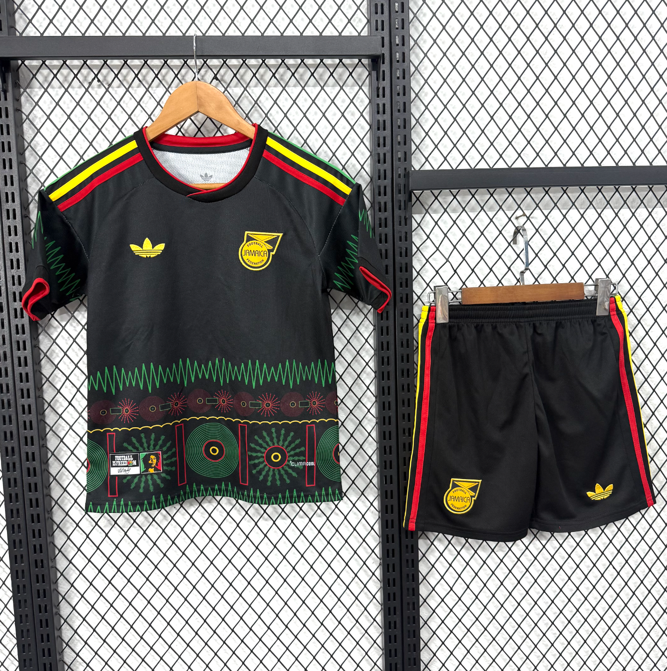 Jamaika Kinderfußballtrikot 2026
