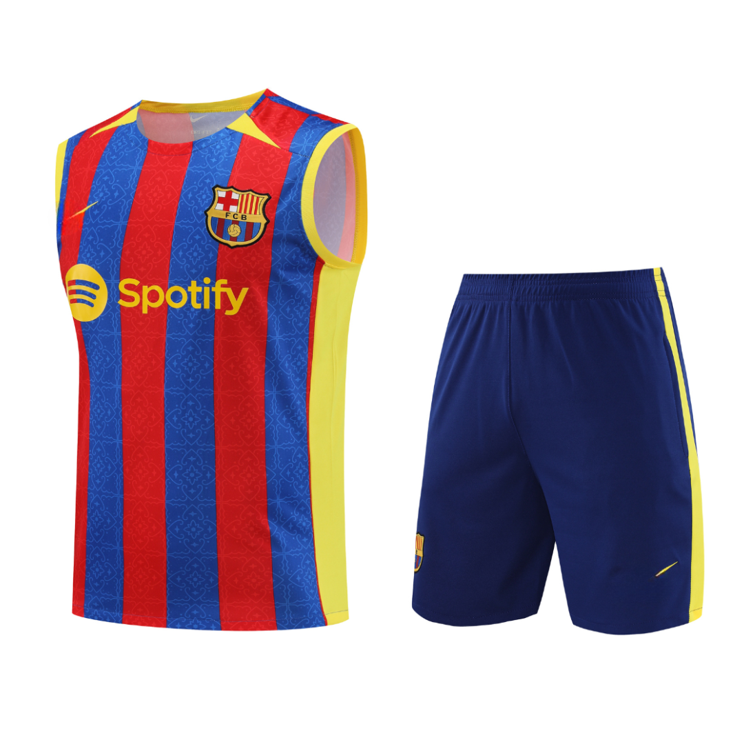 Conjunto de Verano sin Mangas BLAUGRANA FC BARCELONA 2024/2025