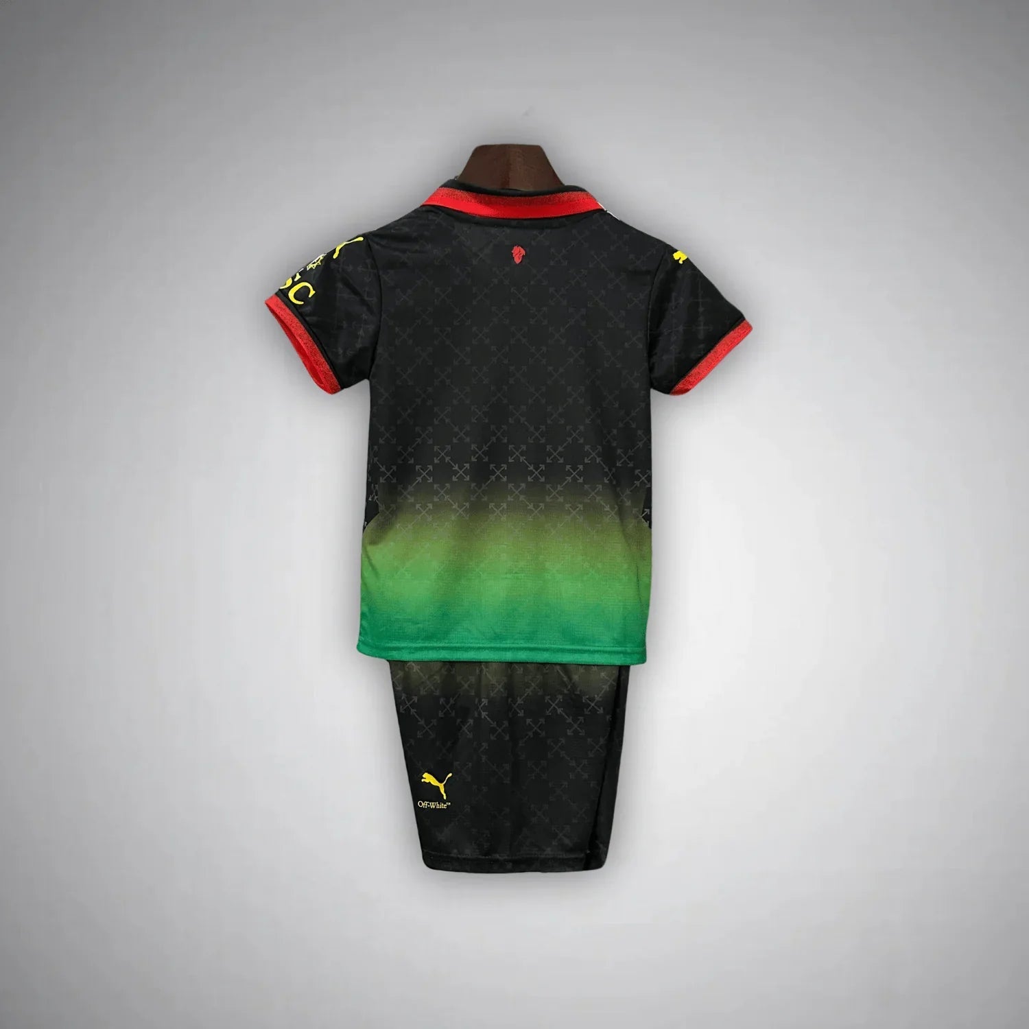 Camiseta infantil AC Milan x Off-White Negra 2025/2026