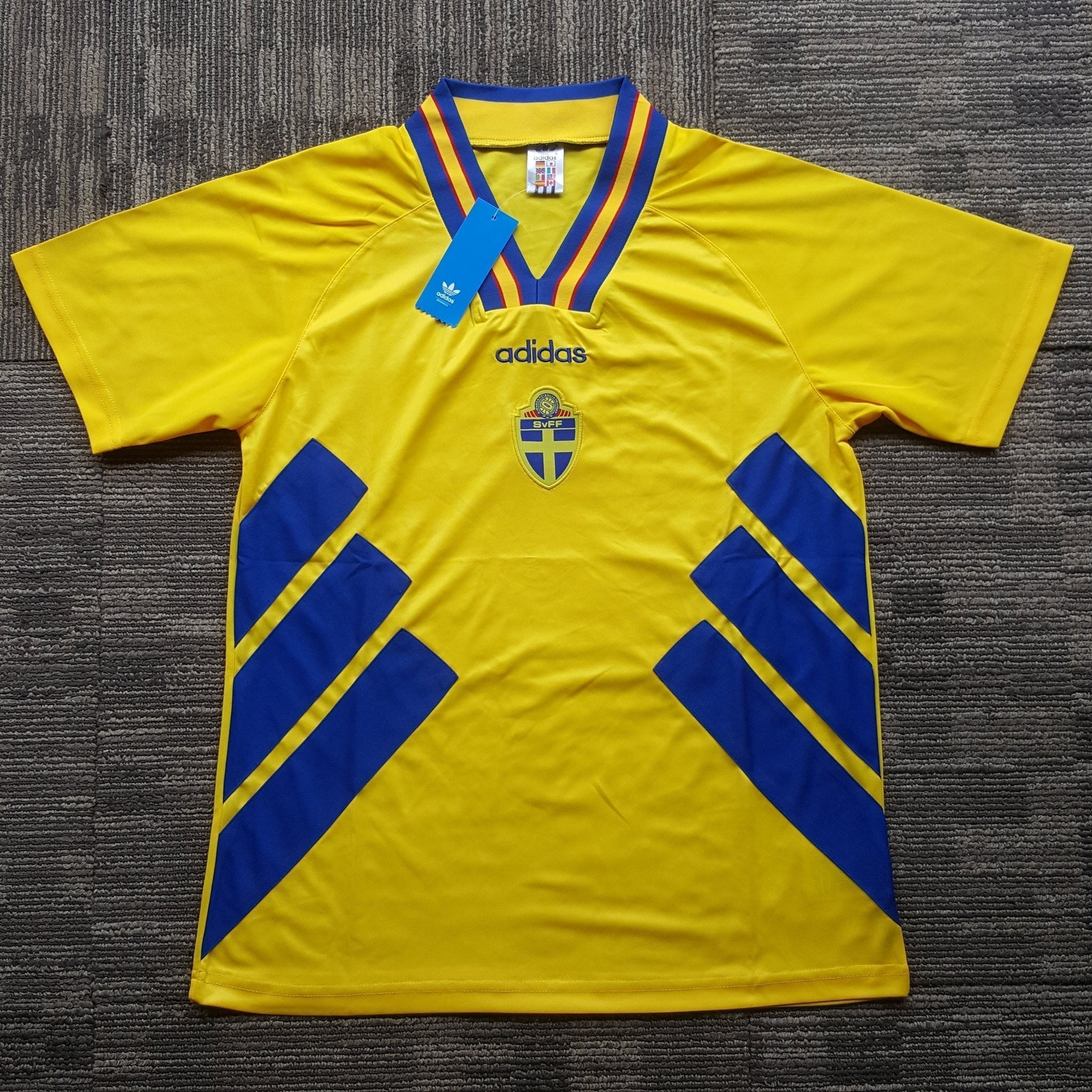 Uniforme Retro Local Suecia 1994