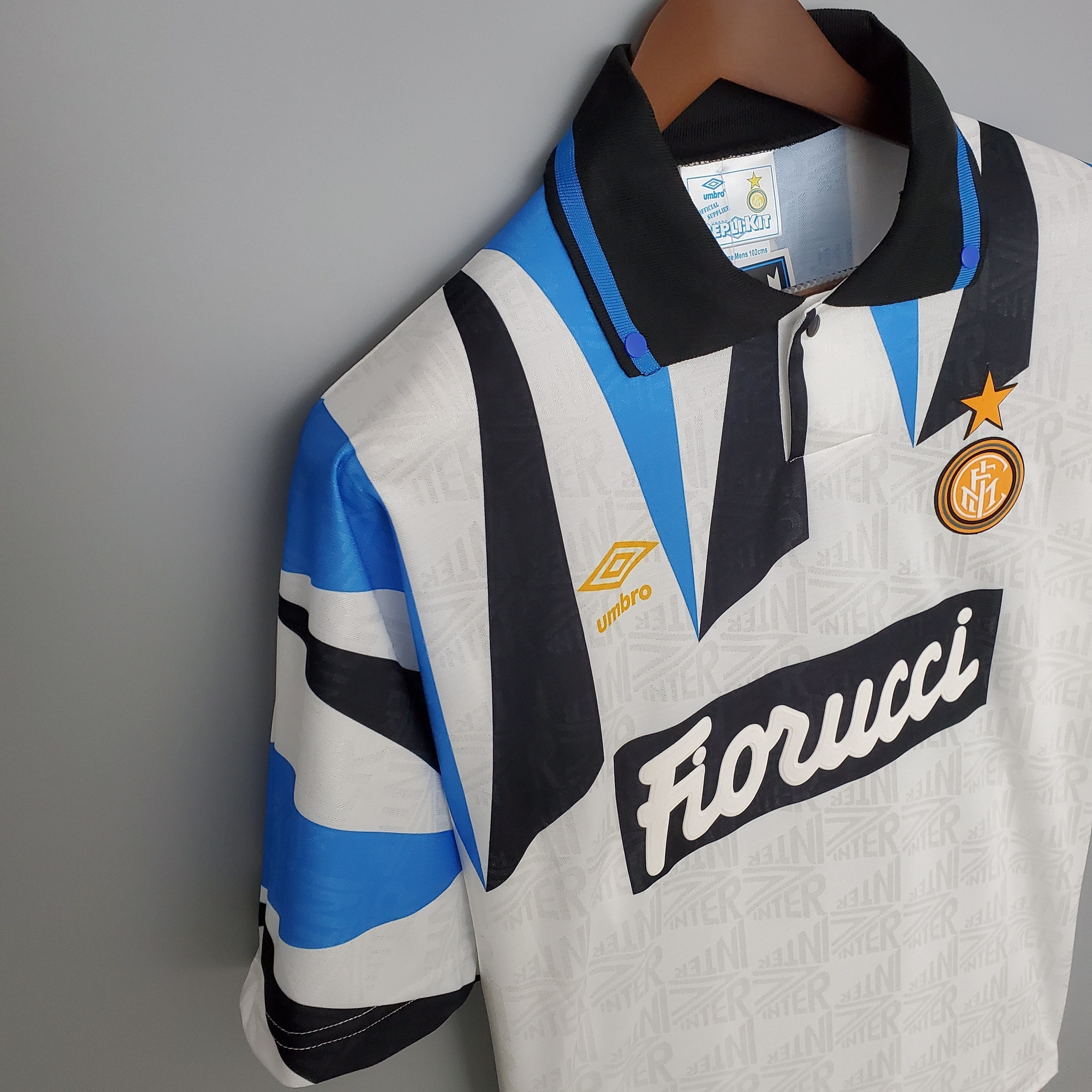 Equipación retro visitante Inter de Milán 1992/93