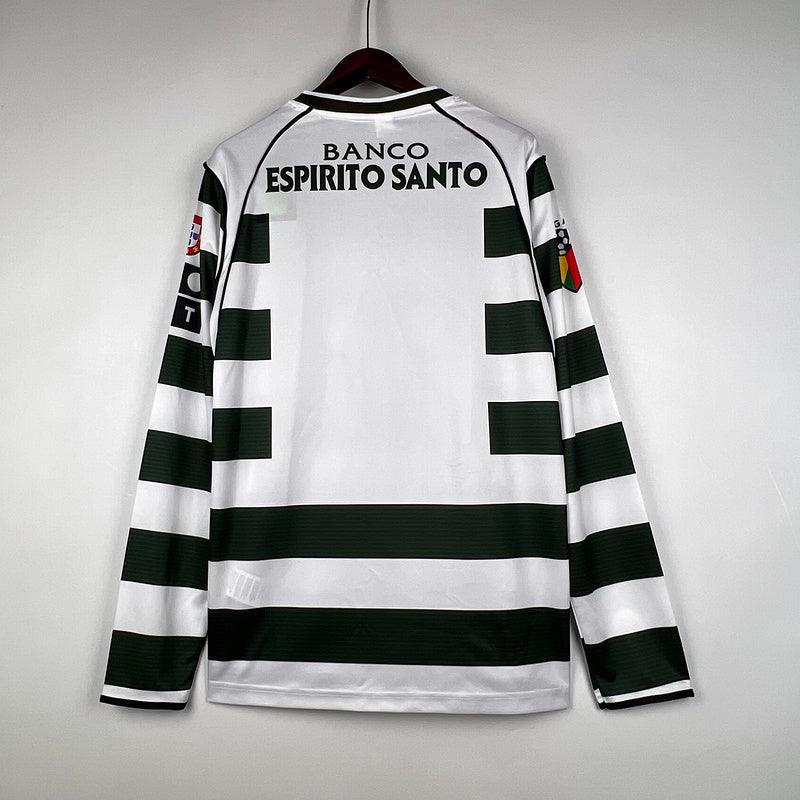 Camiseta de Fútbol de Manga Larga Sporting Lisboa 2001/2003