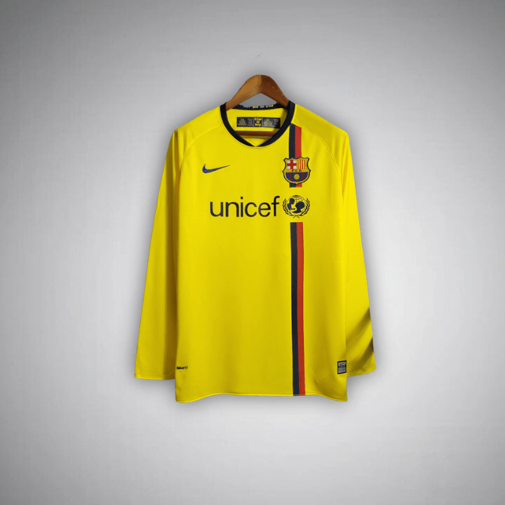 Equipamento Secundário de Manga Comprida FC Barcelona 2008-2009