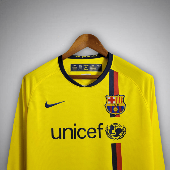 Equipamento Secundário de Manga Comprida FC Barcelona 2008-2009