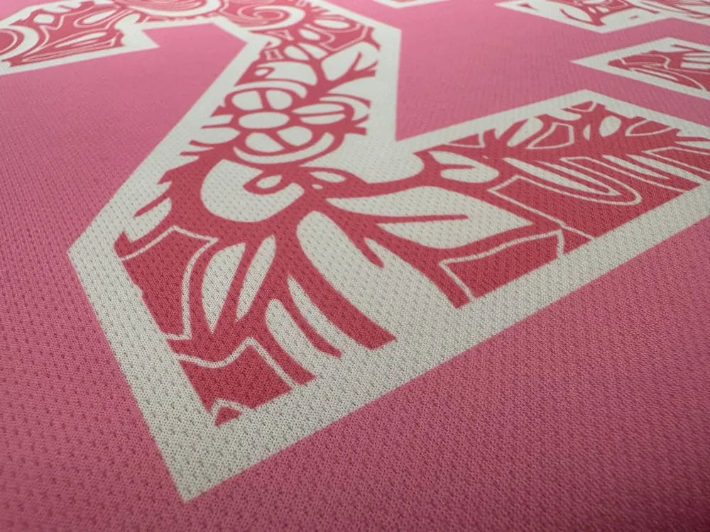 FC Palestina X Farrah Azam Collab Shirt Palästina Pinkes Trikot