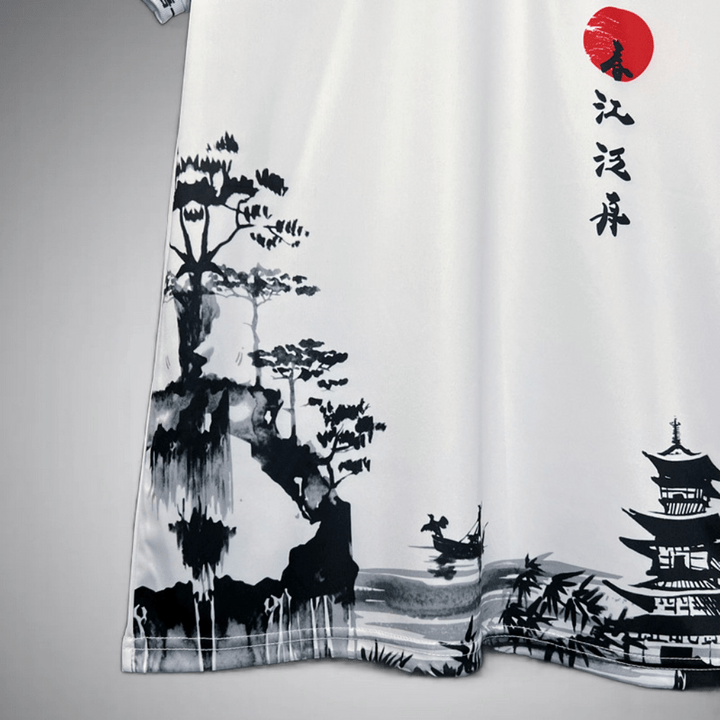 T-shirt édition spéciale héritage Sumi-e du Japon