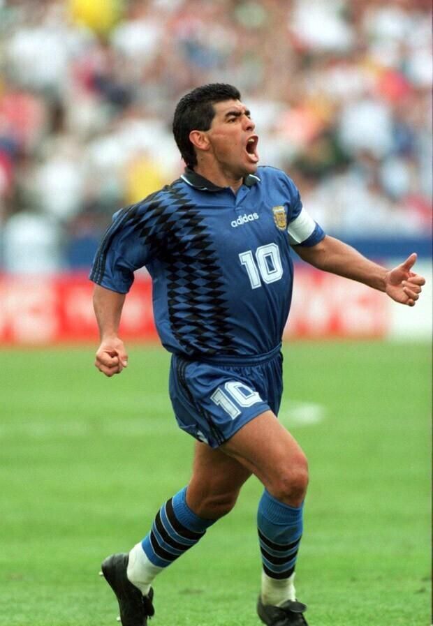 Equipación retro visitante Argentina 1994