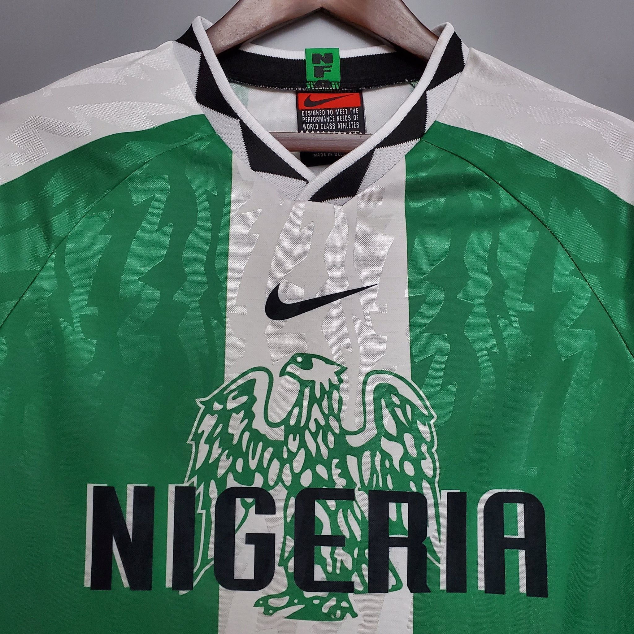 Uniforme Retro Local Nigeria 1996