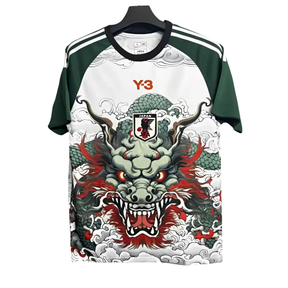 Equipación edición especial Japón x Y3 Dragón verde blanco 2024-2025