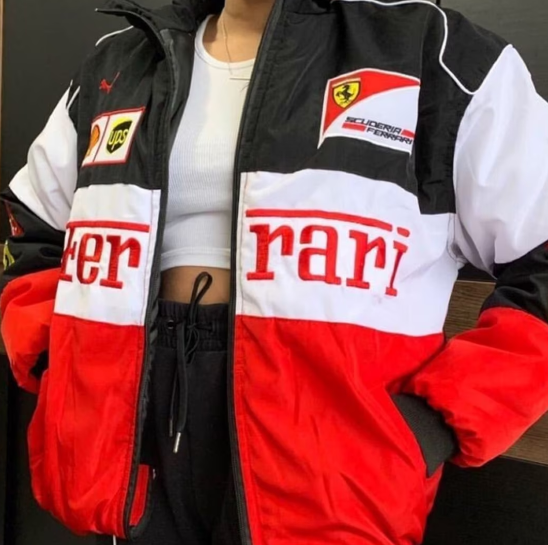 Chaqueta del Equipo de Carreras Rari F1 – Abrigo con cremallera Scuderia Motorsport