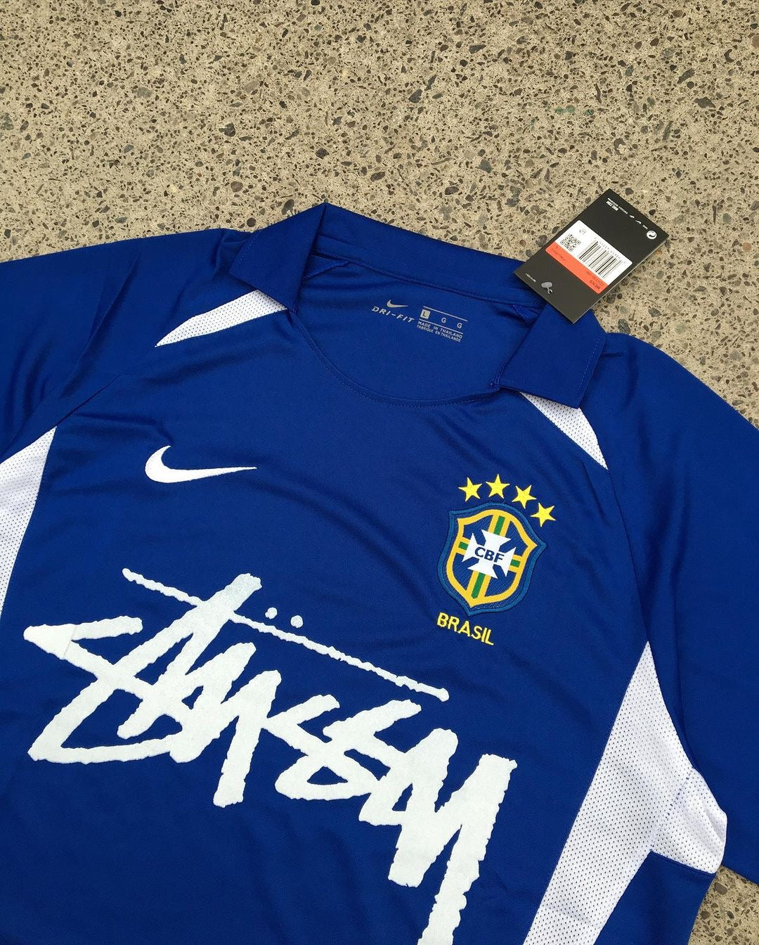 Brasil visitante 2002 x Stussy Edición Limitada