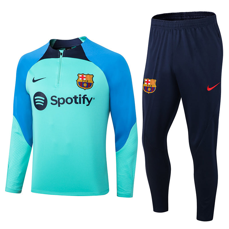 Barcelona 22-23 Blauer Trainingsanzug