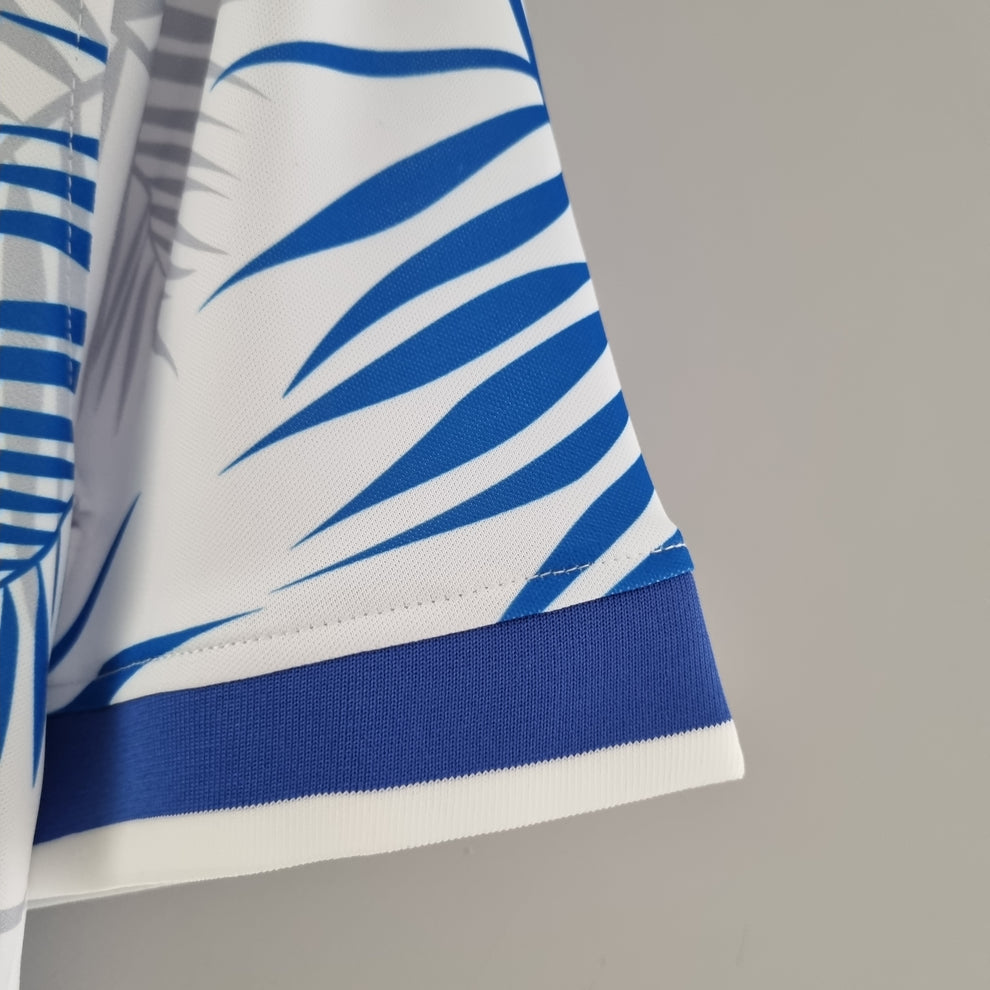 Maglia Edizione Speciale Brasile Blu Foglia