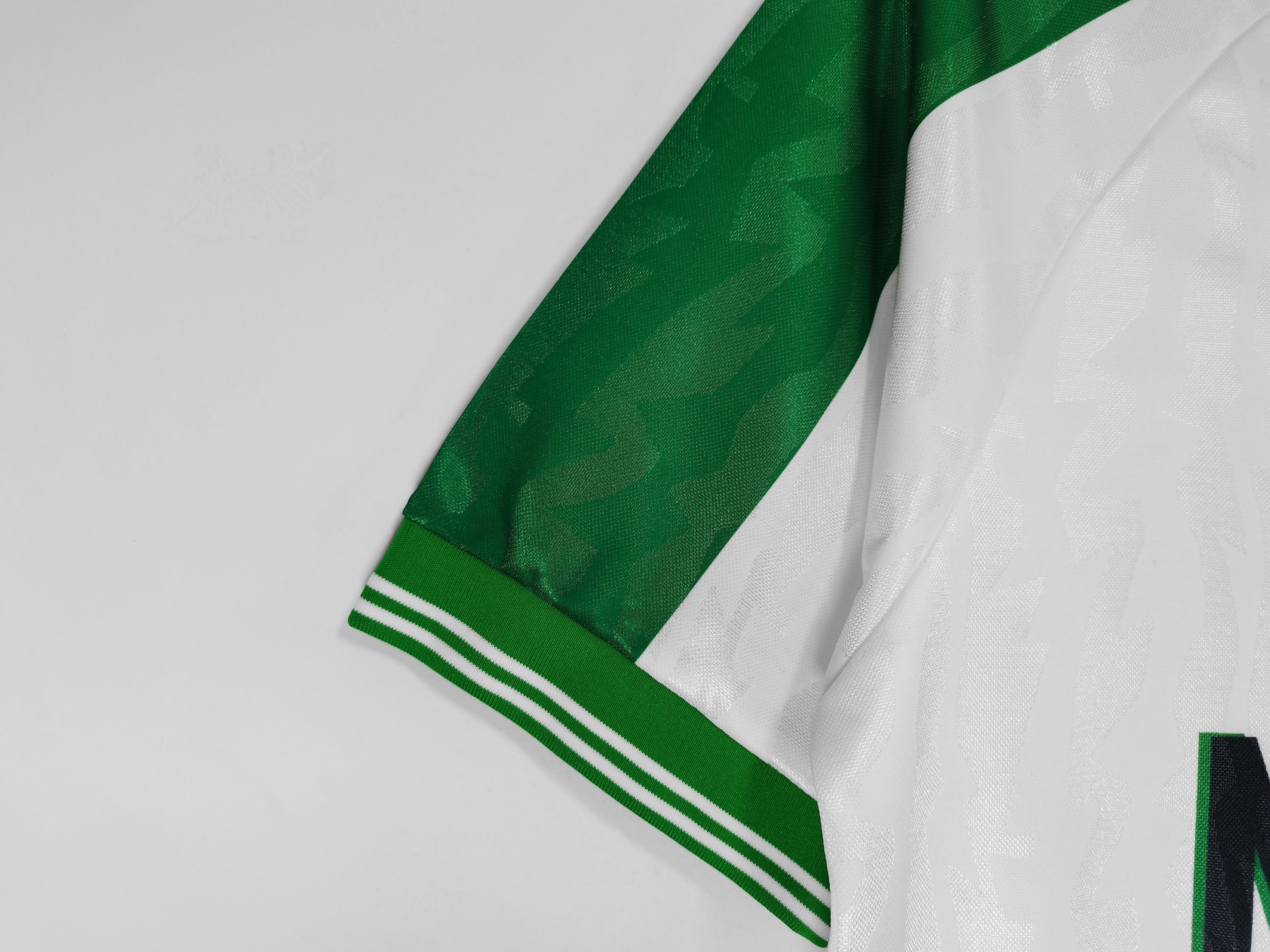 Uniforme Nigeria Blanco y Verde 1996/98