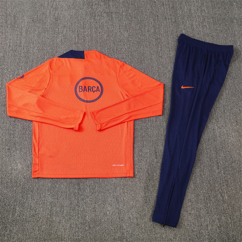 FC Barcelona Orange Tracksuit 2025/2026