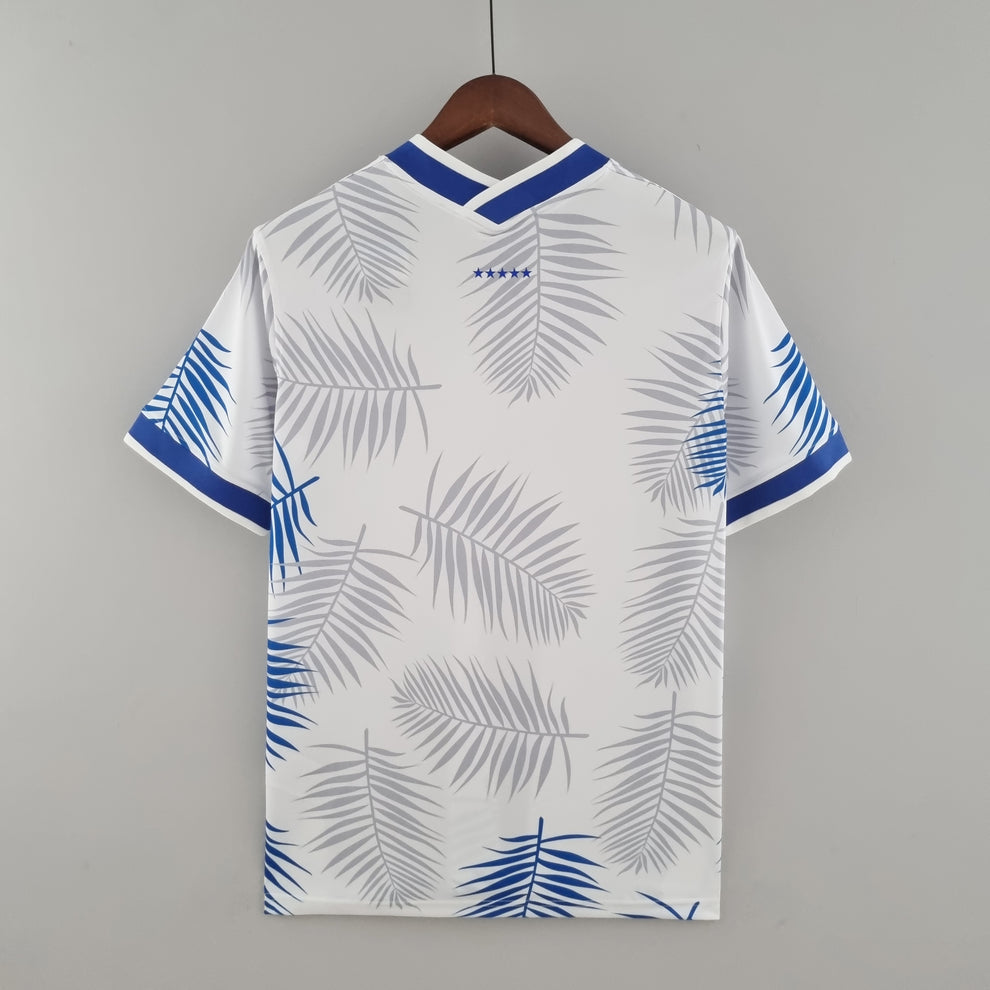 Maglia Edizione Speciale Brasile Blu Foglia