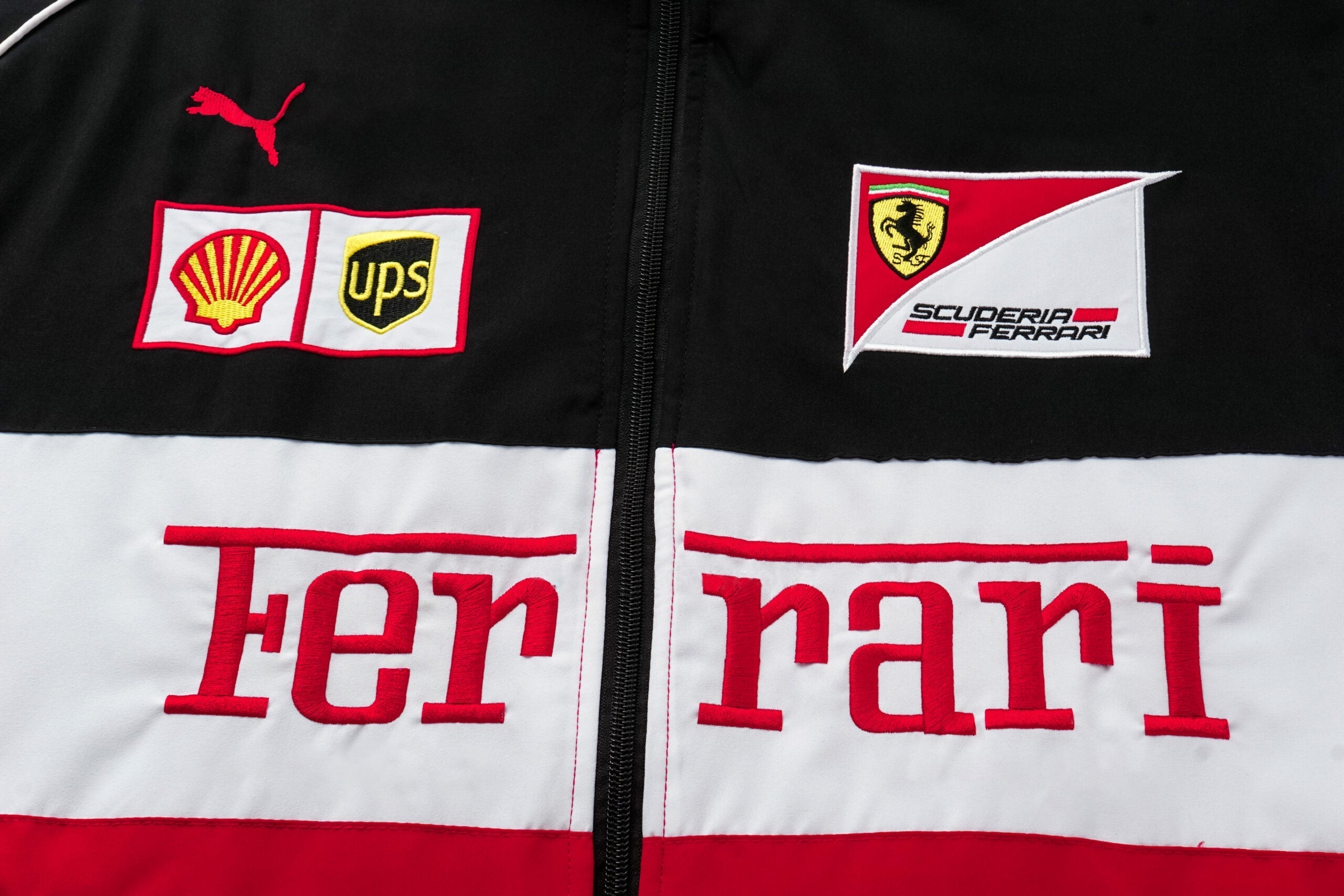 Chaqueta del Equipo de Carreras Rari F1 – Abrigo con cremallera Scuderia Motorsport