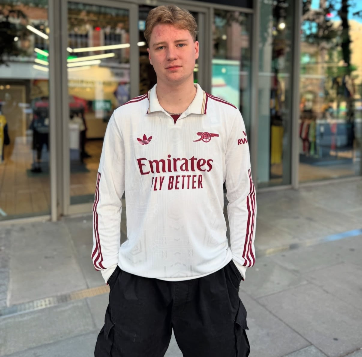 Arsenal 2025/2026 Drittes Kit Lange Ärmel