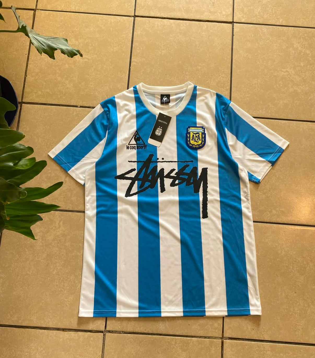 Kit retro 1986 Argentina X Stussy