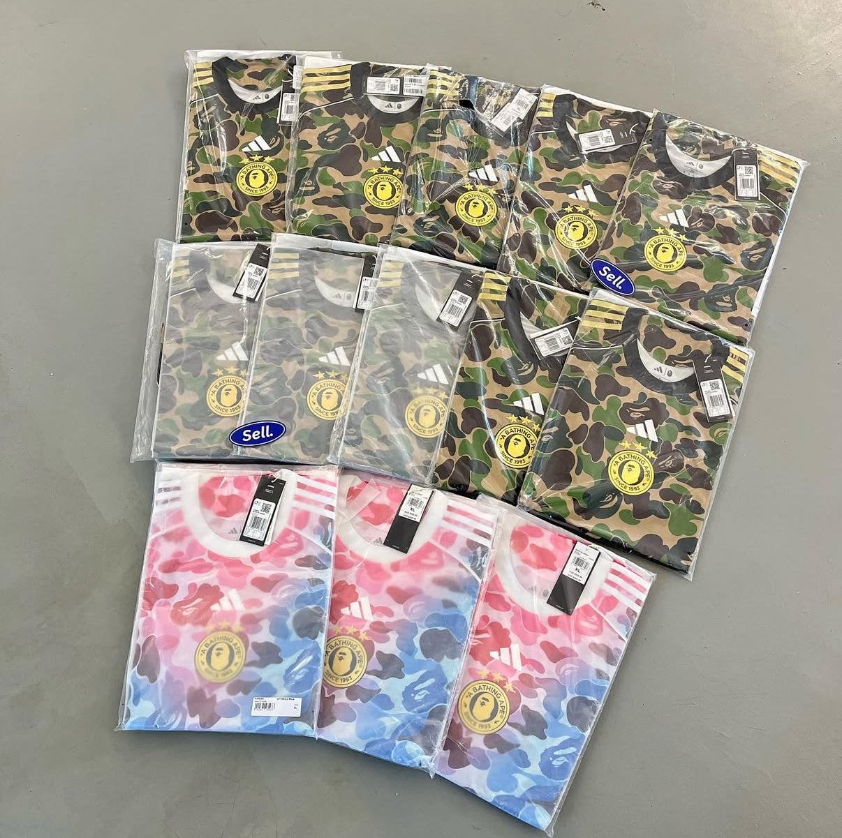 Maglia Adidas x BAPE Camo