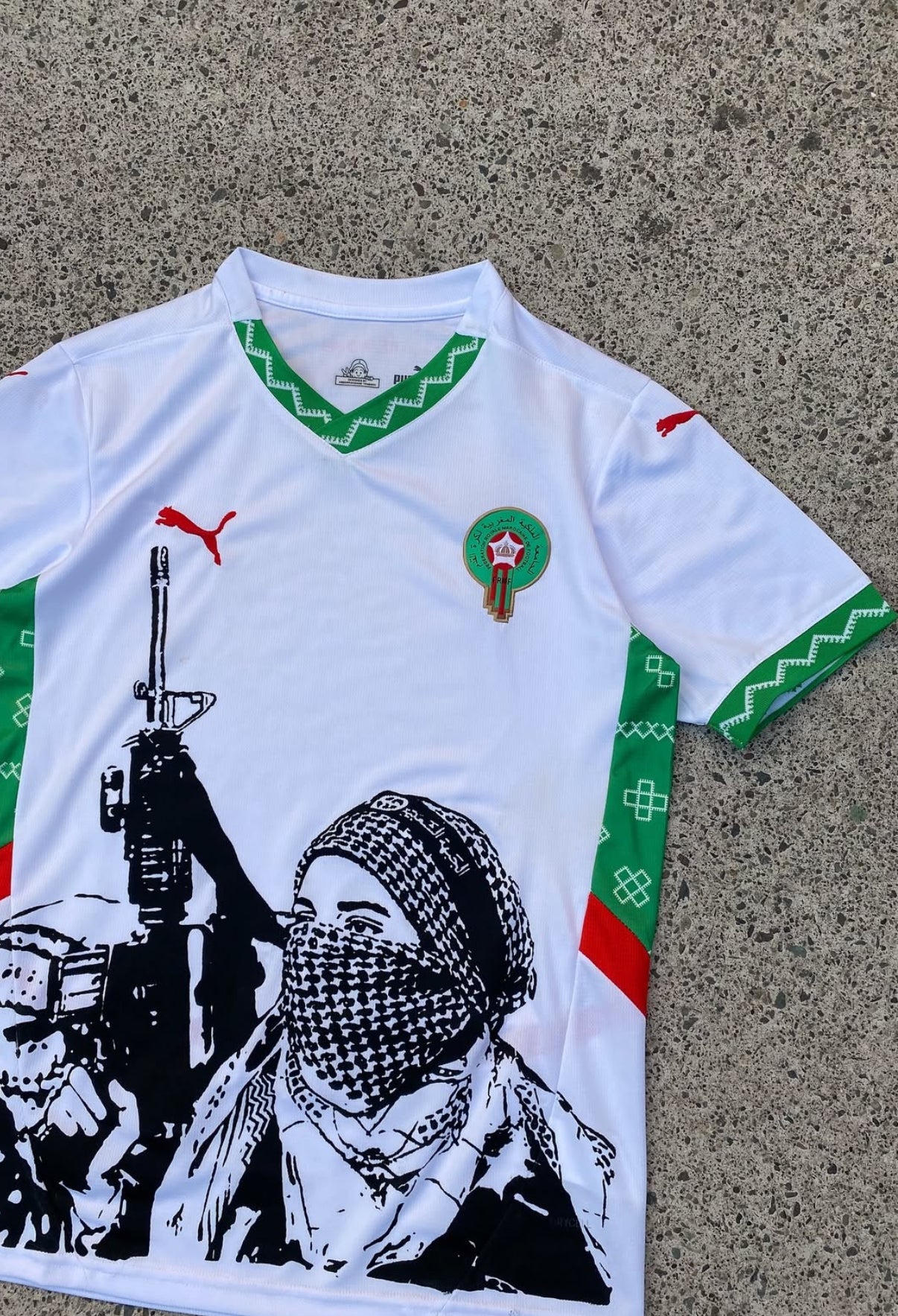 Marokko Soldat Sonderedition Trikot 2025/2026 (Weiß)