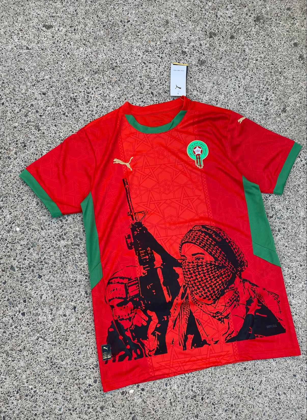 Marokko Soldat Sonderedition Trikot 2025/2026 (Rot)
