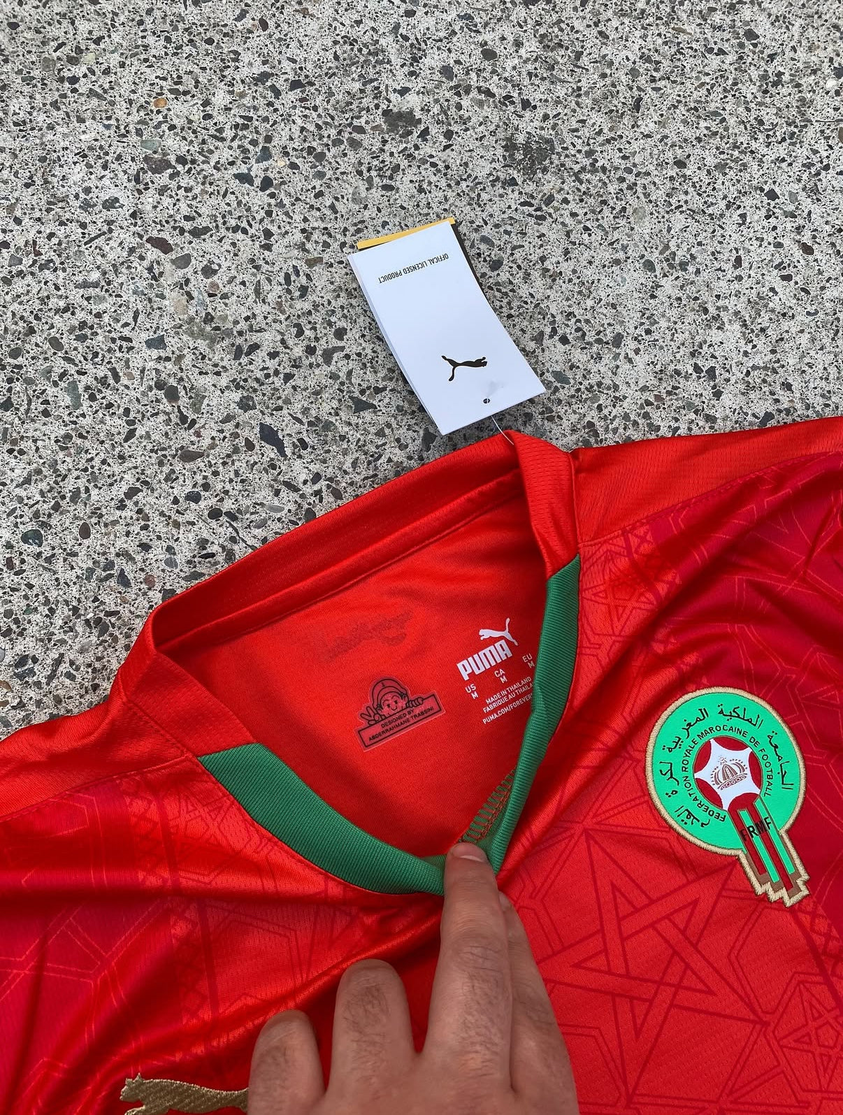 Marokko Soldat Sonderedition Trikot 2025/2026 (Rot)