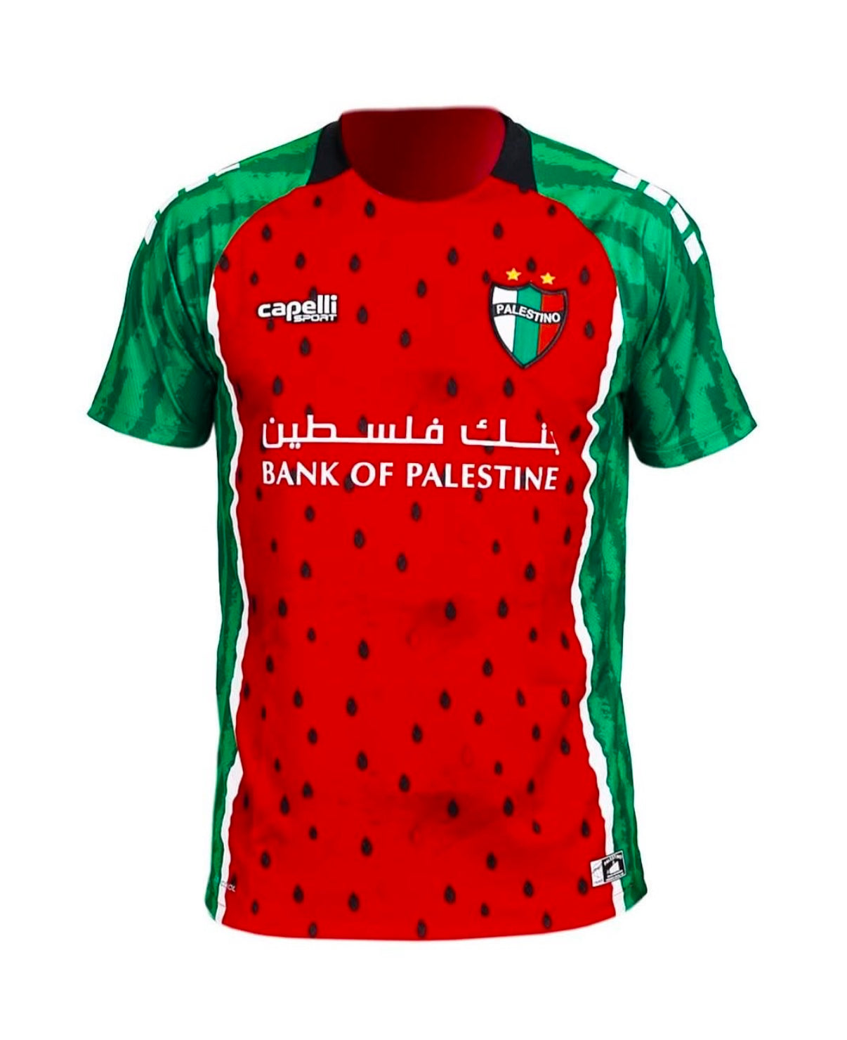 Palästina Wassermelone Fußballtrikot Pelestino 2025/2026