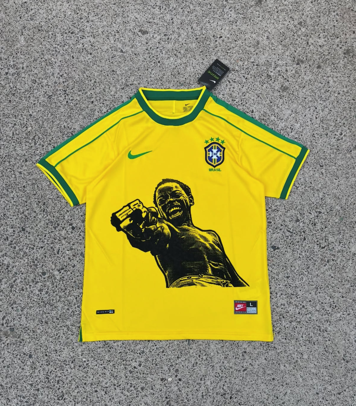Camiseta retro Brasil 1998 X City of God Concept