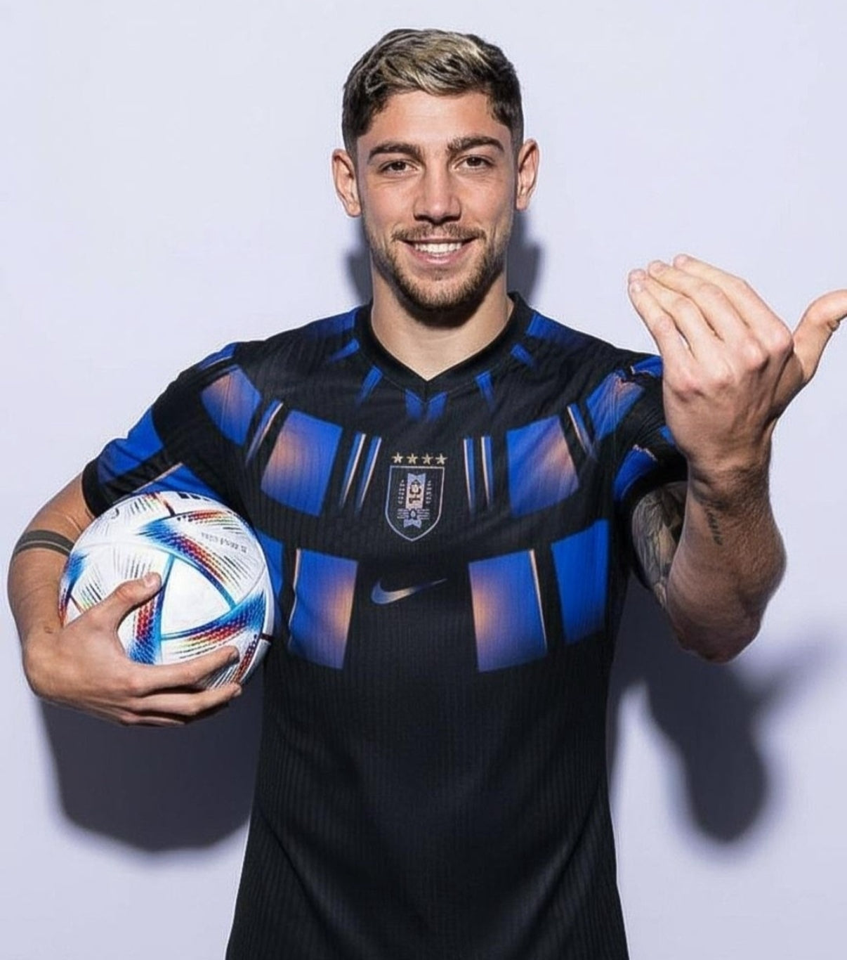 Maillot extérieur Uruguay Coupe du Monde 2026 édition Black Panther