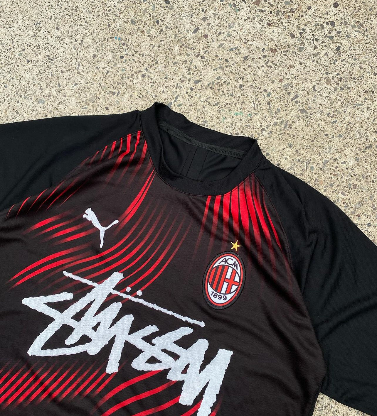 AC MILAN X STUSSY Sonderausgabe