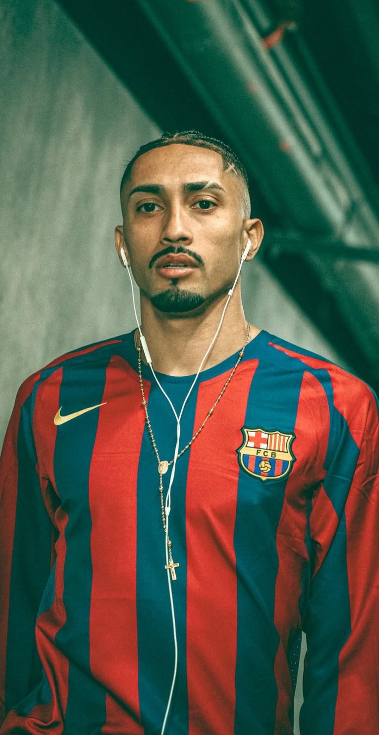 Camiseta retro de Ronaldinho de manga larga Barcelona 2005