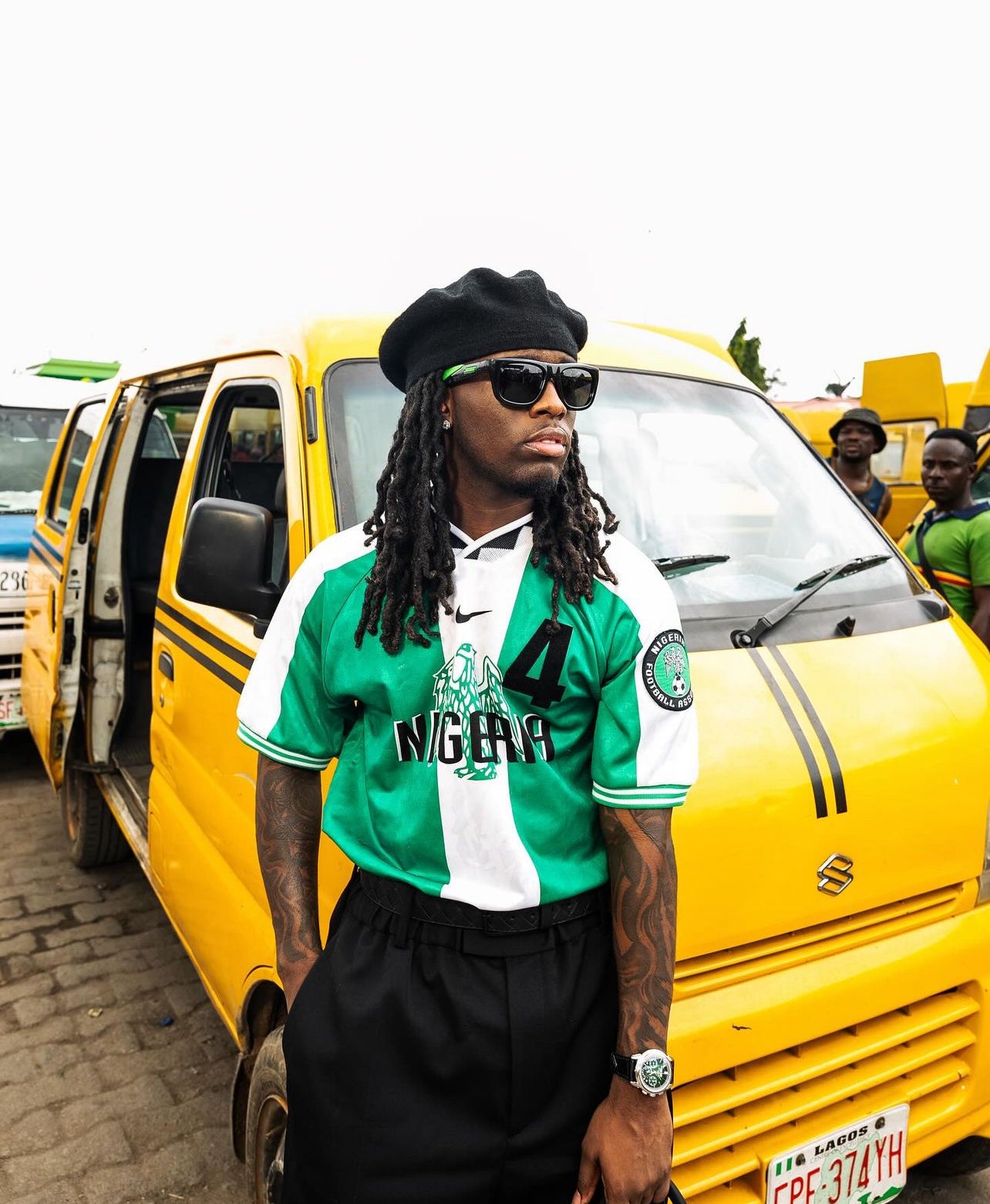 Uniforme Retro Local Nigeria 1996