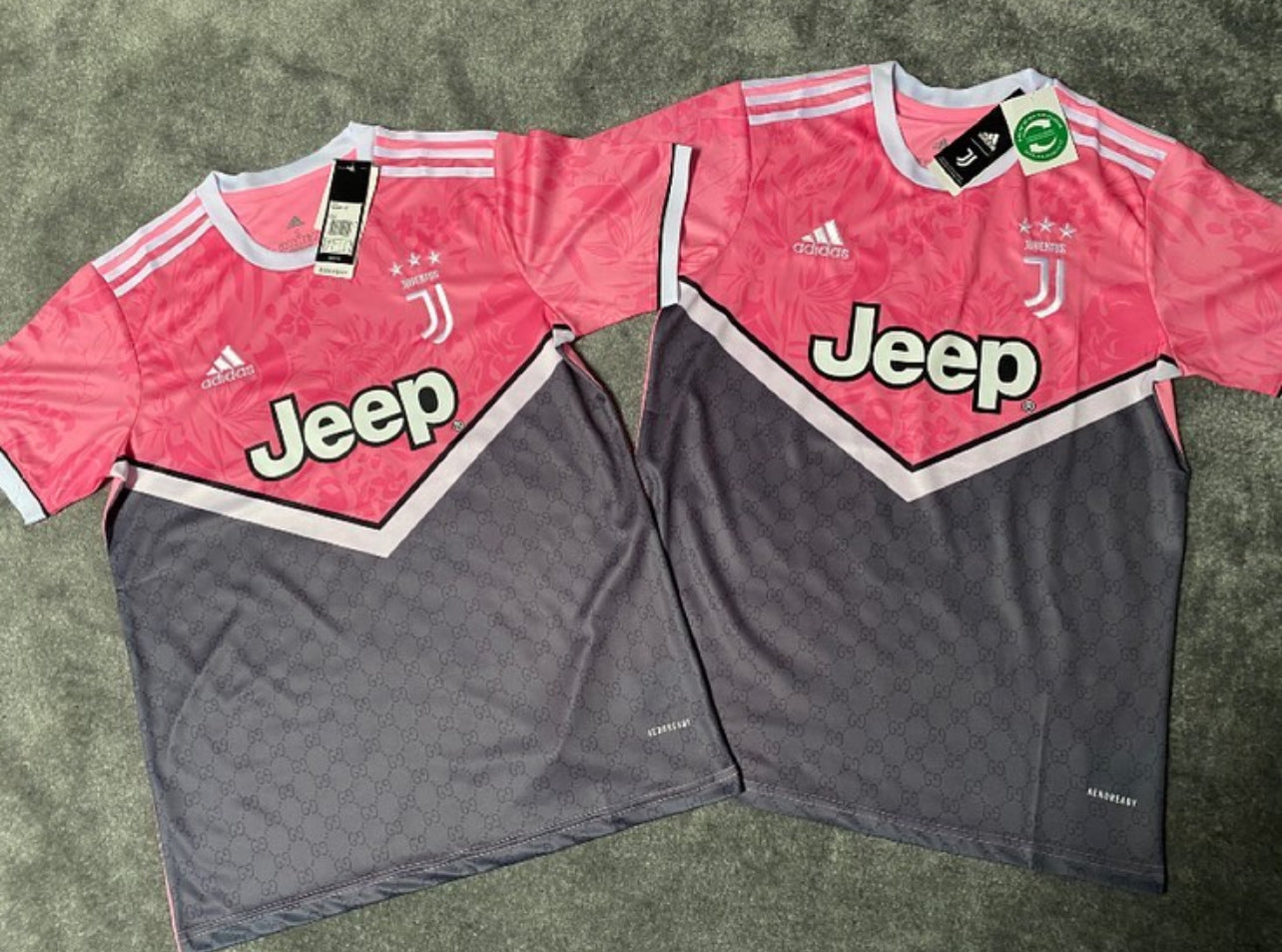 Juventus X Gucci , Rosa Sonderedition pink