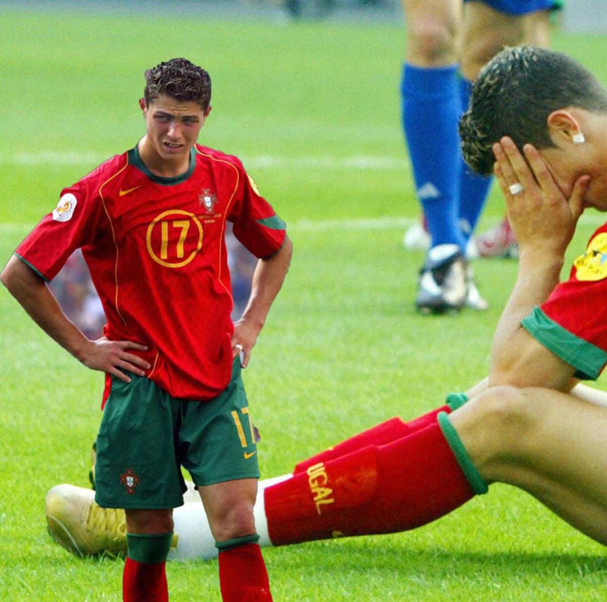 Maillot rétro Portugal 2004 – Kit classique Euro 2004