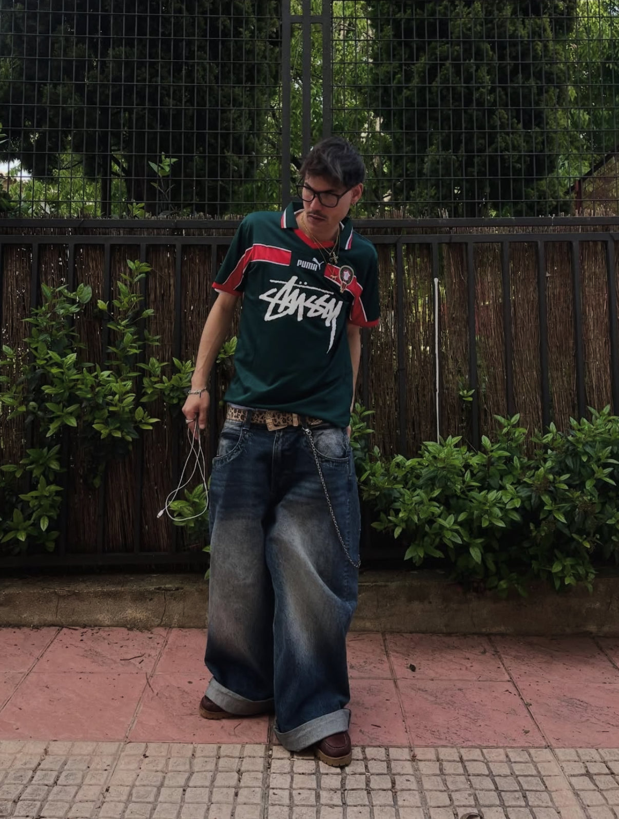 Marokko Stussy Sonderedition Trikot
