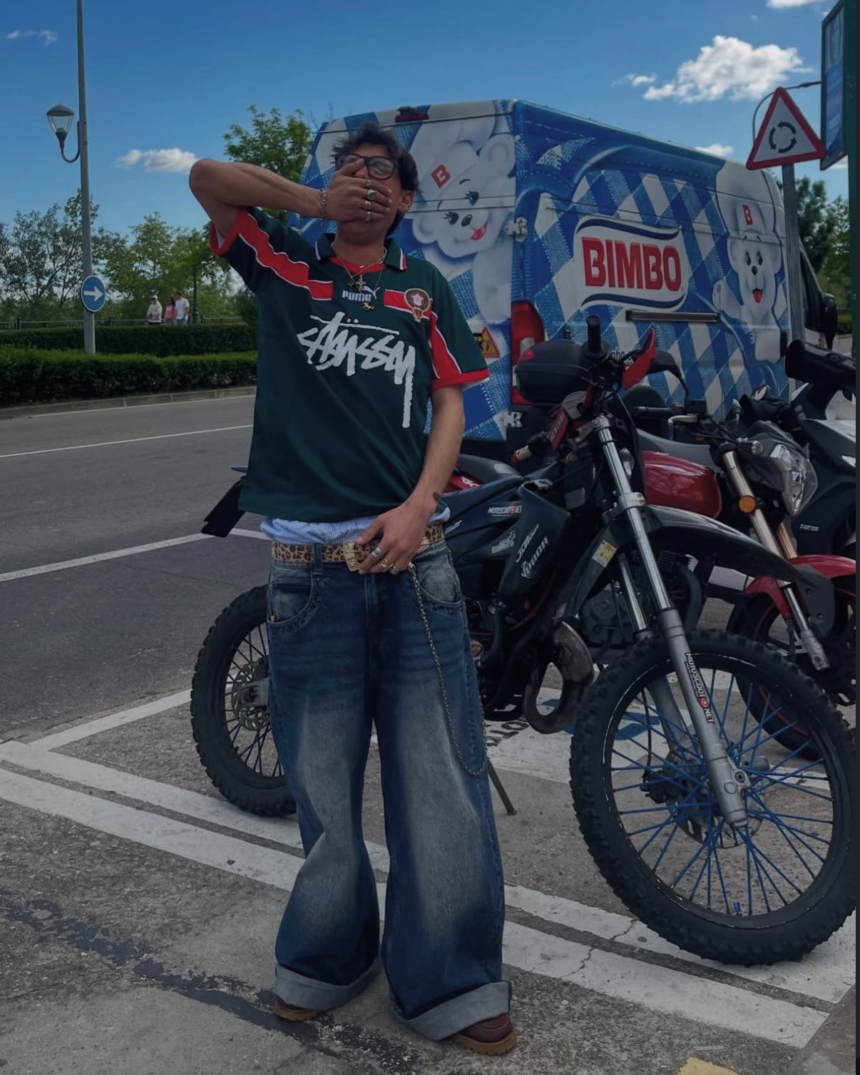 Marokko Stussy Sonderedition Trikot