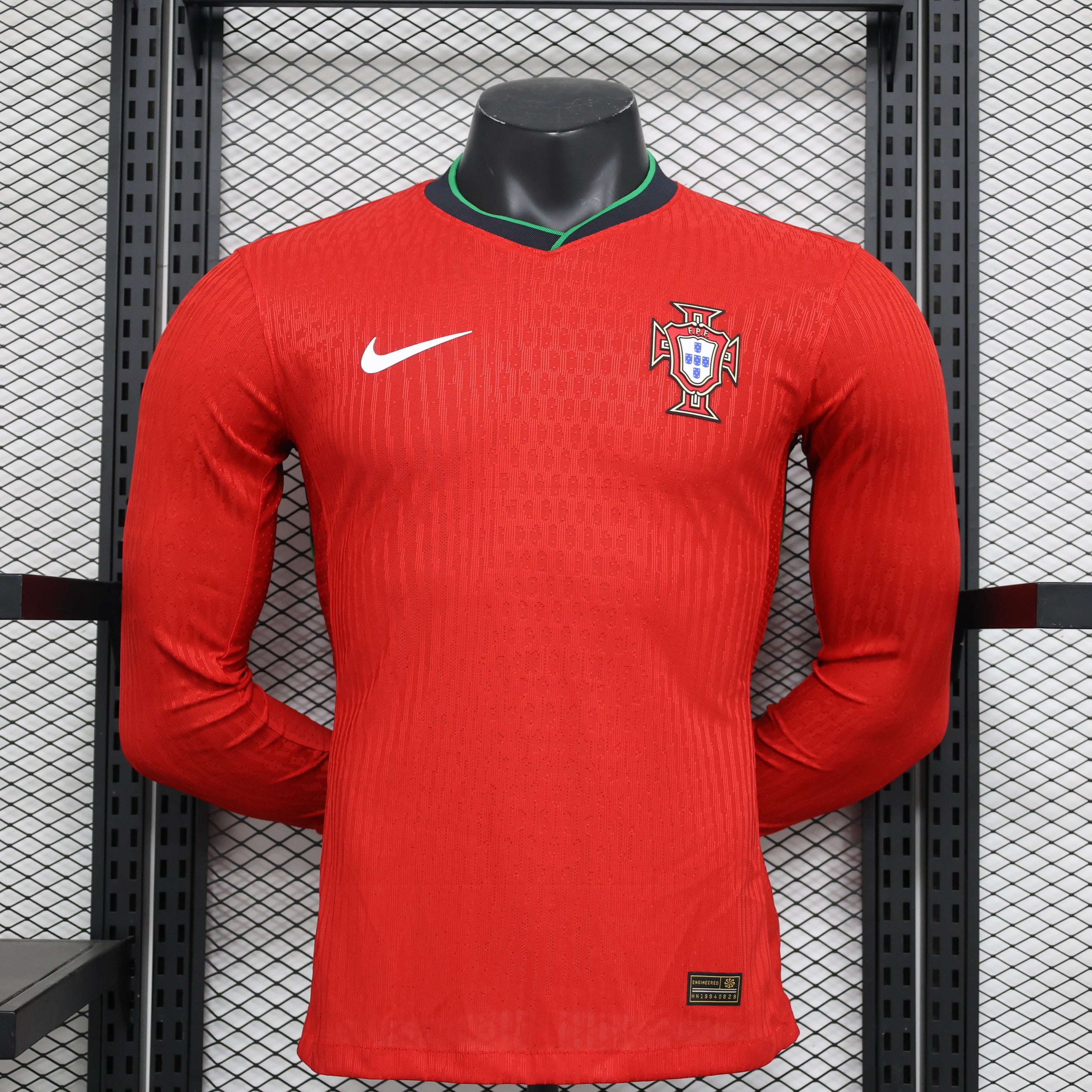 Maillot Domicile Manches Longues Portugal 2024-2025