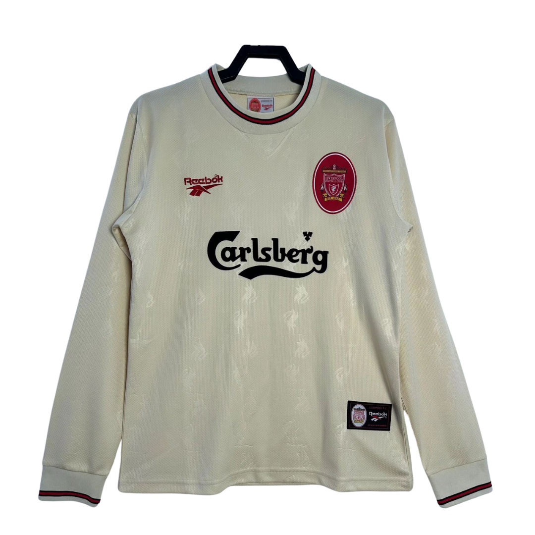 Camiseta visitante de manga larga Liverpool – 1996-97
