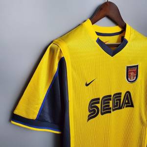 Arsenal Auswärtsshirt Retro Vintage 1999/2000