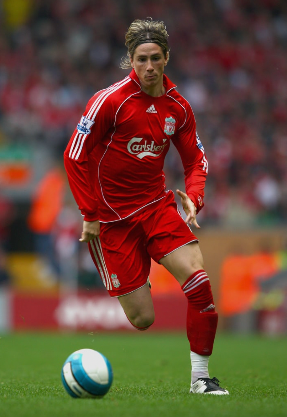 Liverpool 2006-2008 Langarm Heim-Retro-Trikot