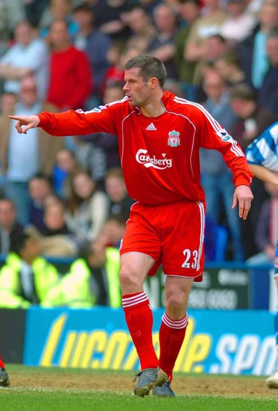Liverpool 2006-2008 Langarm Heim-Retro-Trikot
